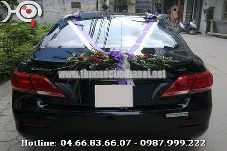 Cho thuê xe cưới Camry tại hà nội