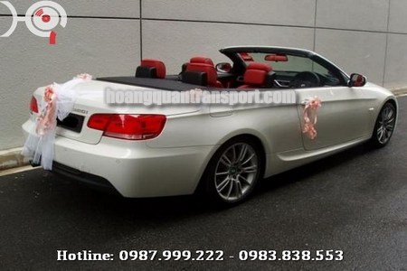 Cho Thuê Xe Cưới BMW 320i Mui Trần