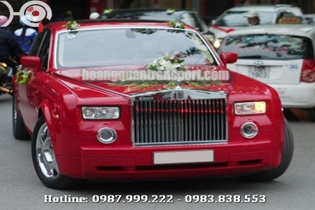 Cho Thuê Xe Cưới Rolls Royce Phantom tại hà nội