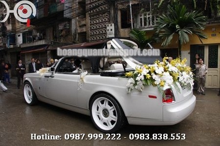 Cho Thuê Xe Cưới Rolls Royce Phantom tại hà nội