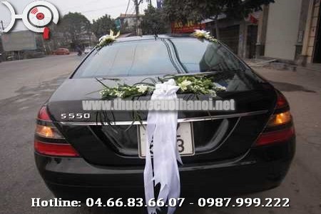 Cho thuê xe cưới Mercedes S500